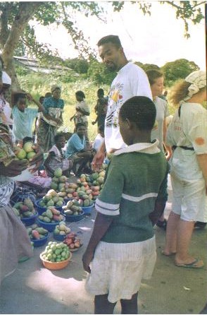mercado em Mocambique